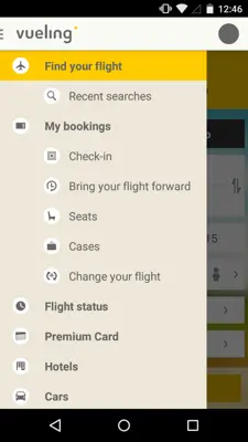 Vueling android App screenshot 3